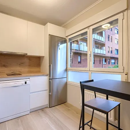 Vivienda Turistica Reformada En Zona Residencial Con Garaje Y Wifi 公寓 毕尔巴鄂